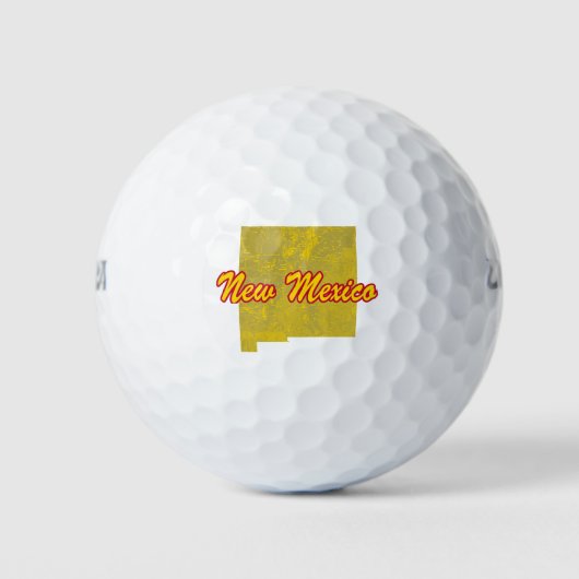 Neues Mexiko Golfball (Vorderseite)