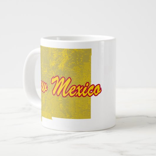 Neues Mexiko Jumbo-Tasse (Vorderseite Links)