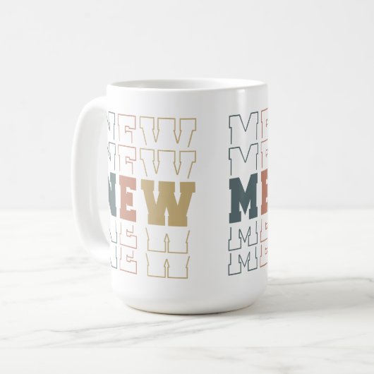 Neues Mexiko Kaffeetasse (Vorderseite Links)