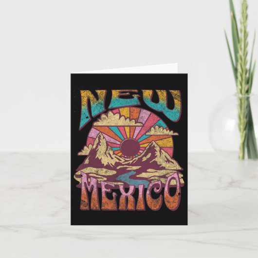 Neues Mexiko Karte (Vorderseite)