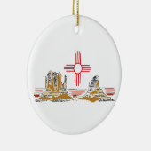 Neues Mexiko Keramik Ornament (Rechts)