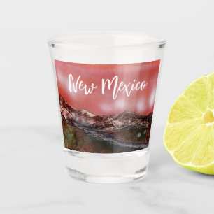 Neues Mexiko Land der Verzauberung Schnapsglas