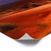 Neues Mexiko Land der Verzauberung Yucca-Wüste Poster (Ecke)