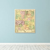 Neues Mexiko Leinwanddruck (Insitu (Holzboden))