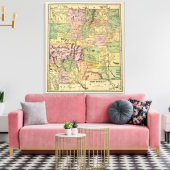 Neues Mexiko Leinwanddruck (Insitu (Wohnzimmer))
