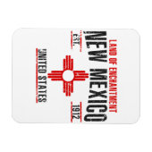Neues Mexiko Magnet (Horizontal)