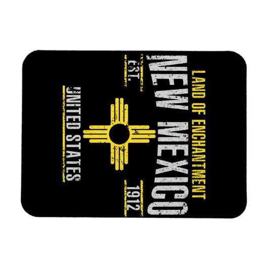 Neues Mexiko Magnet (Horizontal)