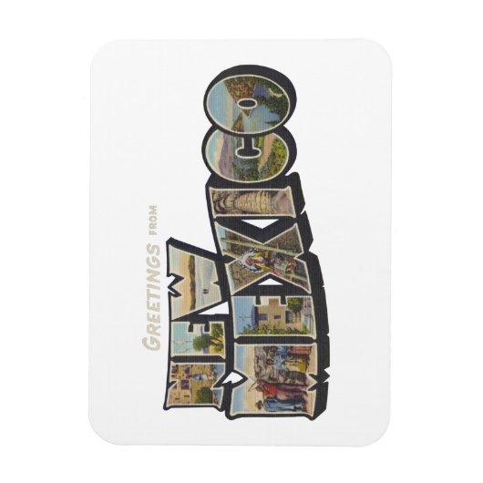 Neues Mexiko Magnet (Vertikal)