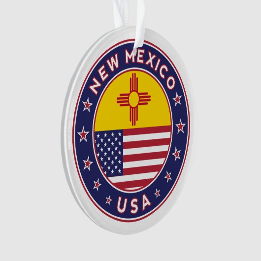 Neues Mexiko Ornament (Vorderseite)