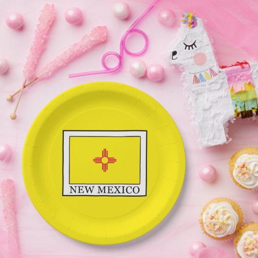 Neues Mexiko Pappteller (Party)