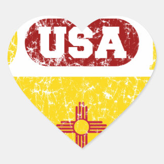 NEUES MEXIKO-PERFEKT GEMEINSAM VERTRIEBENE PRODUKT Herz-Aufkleber