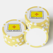 Neues Mexiko Pokerchips (Stapel)