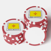 Neues Mexiko Pokerchips (Stapel)