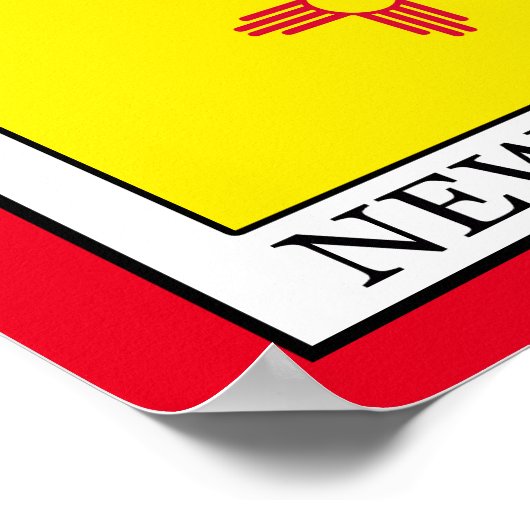 Neues Mexiko Poster (Ecke)