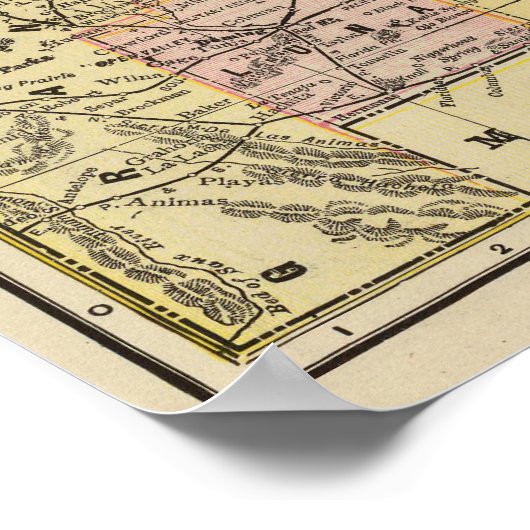 Neues Mexiko Poster (Ecke)