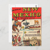 Neues Mexiko Postkarte (Vorne/Hinten)