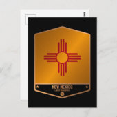 Neues Mexiko Postkarte (Vorne/Hinten)