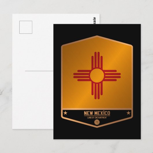 Neues Mexiko Postkarte (Vorne/Hinten)