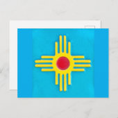 Neues Mexiko Postkarte (Vorne/Hinten)