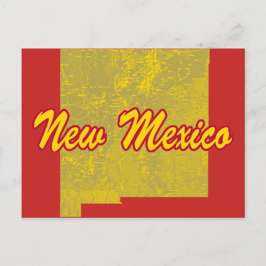 Neues Mexiko Postkarte (Vorderseite)