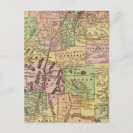 Neues Mexiko Postkarte (Vorderseite)