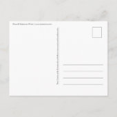 Neues Mexiko Postkarte (Rückseite)