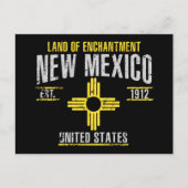 Neues Mexiko Postkarte (Vorderseite)