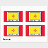 Neues Mexiko Rechteckiger Aufkleber (Blatt)