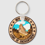Neues Mexiko Schlüsselanhänger (Rückseite)