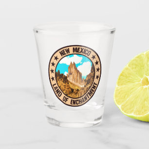 Neues Mexiko Schnapsglas