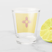 NEUES MEXIKO SCHNAPSGLAS (Rückseite)