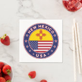Neues Mexiko Serviette (Beispiel)
