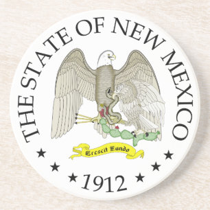 Neues Mexiko-Zeichen Getränkeuntersetzer