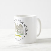 Neues Mexiko-Zeichen Kaffeetasse (VorderseiteRechts)