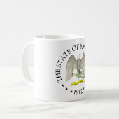 Neues Mexiko-Zeichen Kaffeetasse (Vorderseite Links)