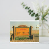 Neues Mexiko-Zeichen Postkarte (Stehend Vorderseite)