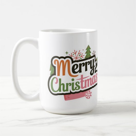 Neues Modell für frohe Weihnachten-Tasse Kaffeetasse (Links)
