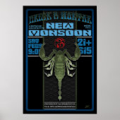 Neues Monsoon Brick & Mortar SF 2013 Poster (Vorne)
