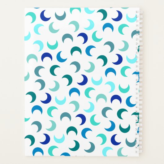 Neues Moon-Muster Planer (Rückseite)