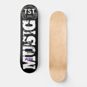 NEUES MUSIC-Skateboard Skateboard (Vorderseite)