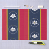 Neues Muster für das Mississippi-Flag 2020 Seidenpapier (Handwerk)