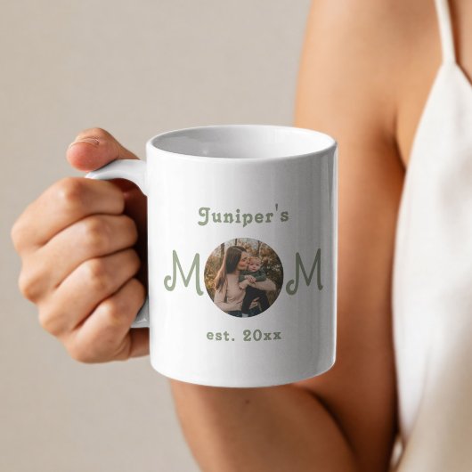 Neues-Mutter-Erste-Muttertags-Fotomug Kaffeetasse
