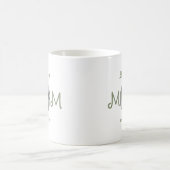 Neues-Mutter-Erstes-Muttertag-2-Foto-Tasse Kaffeetasse (Mittel)