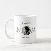 Neues-Mutter-Erstes-Muttertag-2-Foto-Tasse Kaffeetasse (Links)
