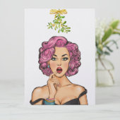 NEUES NEUJAHR ODER FRISCHE EINLADUNG (Stehend Vorderseite)