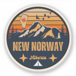 Neues Norwegen, Alberta Aufkleber