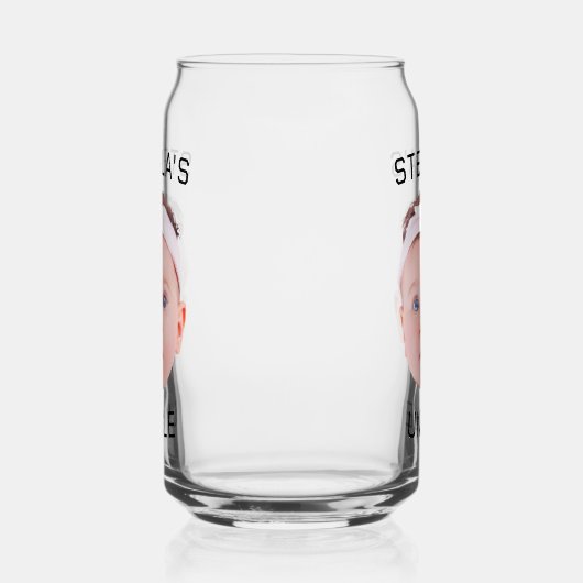 Neues Onkel-Geschenk, Geschenk für das Baby-Gesich Dosenglas (Rechts)