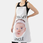Neues Onkel-Geschenk, Geschenk für das Baby-Gesich Schürze (InSitu)