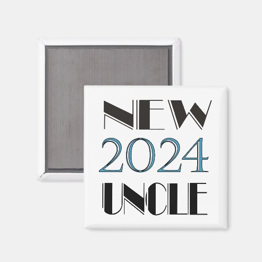 Neues Onkel Magnet 2024 (Vorderseite/Rückseite)