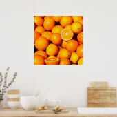 Neues Orangenposter/Print Poster (Küche)
